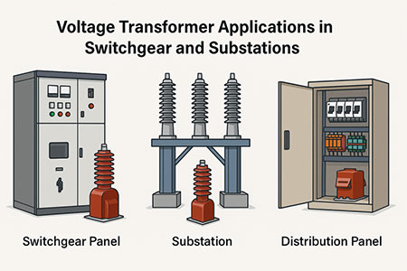 Voltage Transformer Applications in Switchgear and Substations