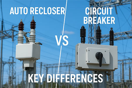 Auto recloser vs circuit breaker key differences