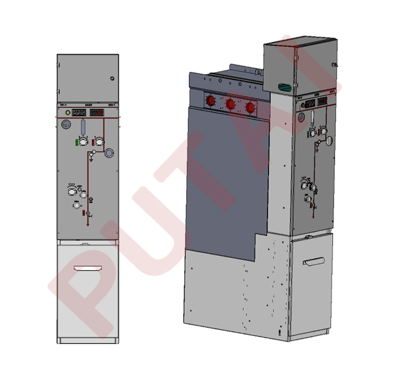 HDHV-24/T630-20 24kV Eco-Friendly Gas-Insulated Ring Main Unit