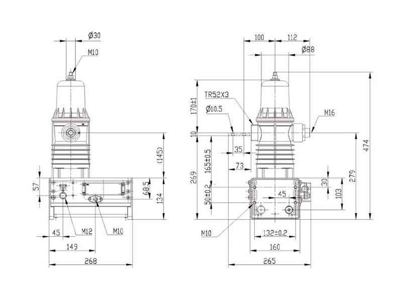 External Layout and Installation Diagram