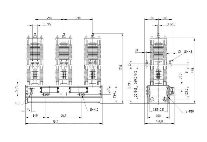 External Layout and Installation Diagram