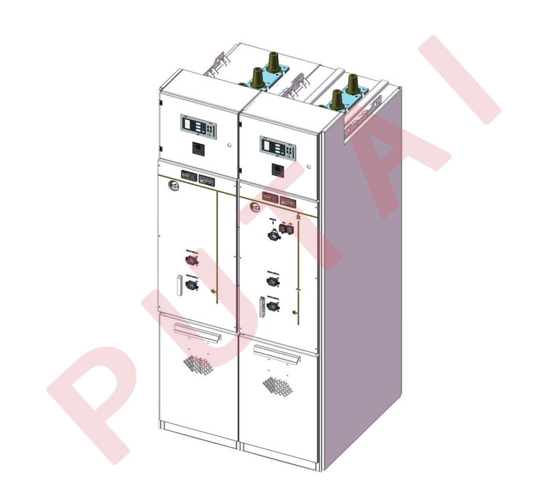 SF6 Inflata ble Ring Cabinet 40.5kV-630A